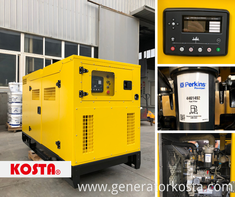 30kw Perkins Soundproof Genset